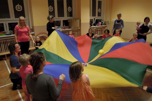 Hravé cvičení pro děti a rodiče - 7.11.2013